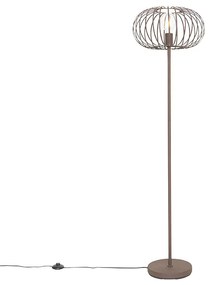Lampa de podea de design maro ruginiu - Johanna