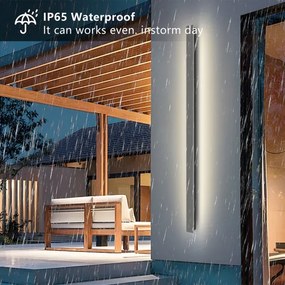 Brilagi - Aplică LED de exterior LINEAR LED/32W/230V 4000K IP65 antracit