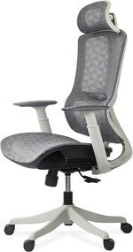 Scaun ergonomic SYYT 9511 gri, tetieră 2D și multiblock