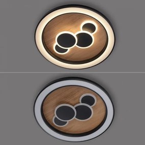 Plafonieră LED Paul Neuhaus 6284-79 ELIZA LED/55,5W/230V d. 60 cm stejar