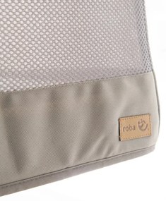 Pătuț leagăn gri 90x45 cm Safe asleep – Roba