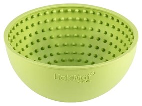 Bol pentru lins Wobble Light Green – LickiMat