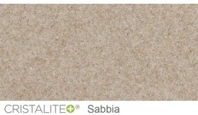 Chiuveta bucatarie Schock Formhaus D-100 Cristalite Sabbia, granit, reversibila, montare pe blat 86 x 50 cm