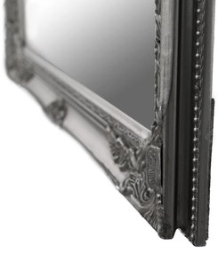 Oglinda, rama din lemn argintiu, MALKIA TYP 6