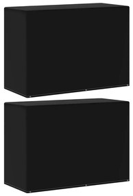 vidaXL Huse mobilier grădină pentru grătar 2 buc 6 ocheți 180x80x125cm