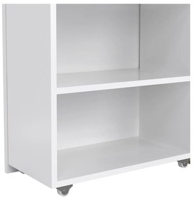 Tăblie de pat albă 165x80 cm Naia – Tvilum