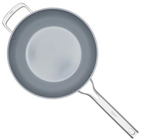 Tigaie tip wok cu capac/cu suprafață ceramică ø 28 cm Meda 3.0 – FABINI