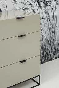 Dulapior cu 3 sertare design modern Chiara AC-CP1406-C