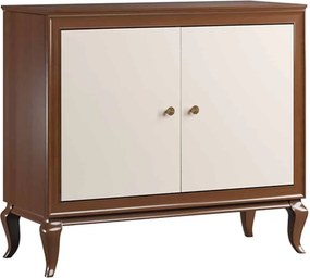 Comodă lemn masiv Nicola, 108 × 43 × 95 cm