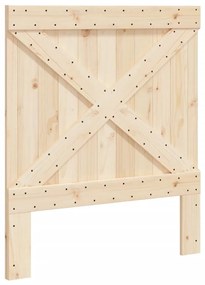 vidaXL Tăblie de pat, 90x104 cm, lemn masiv de pin