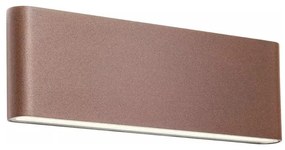 Redo 90453 - Aplică de exterior KLIPPE LED/24W/230V 3000K IP54 maro