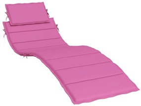 Perna de sezlong, roz, material Oxford
