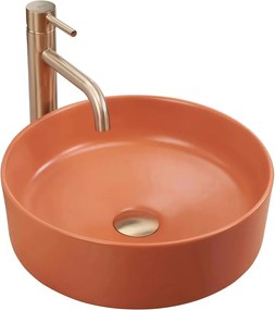 Lavoar pe blat terracotta mat Rea Sami 37 cm
