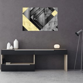 Tablou - Textura forme (90x60 cm)