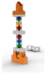 Set accesorii pistă cu bile Hubelino Elevator, 24 piese