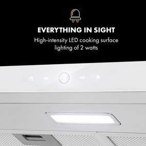 Contempo Neo, hota incorporabila, 60 cm, 175 m³ / h, LED, inox, alb