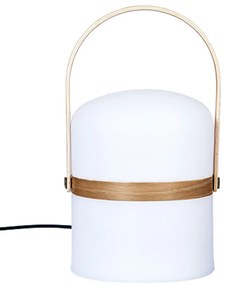 Lampa de exterior cu maner KIARA 26,5 cm, alba