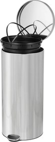 Alda Coș de gunoi cu pedală Soft Close Freedom Fresh 30 l, oțel inoxidabil lucios, 30 l