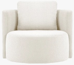 Fotoliu rotativ Bliss boucle L92 cm