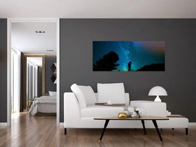 Tablou - Întâlnire sub stele (120x50 cm)