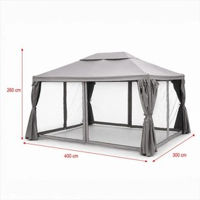 Foișor de grădină AVENBERG STANDARD 3 x 4 m