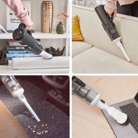 Aspirator vertical Tineco Floor One S5 Combo Plus, 22W, 0.45 L apa murdara/0.5 L apa curata/0.16 L deseuri, Wi-Fi, iLoop Smart Sensor, Auto-curatare, Autonomie 22 min, Pana la 90m², Negru