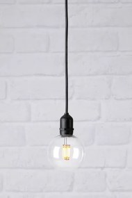 Markslöjd 107989- Lampă LED suspendată de exterior GARDEN24 LED/2,86W/24V IP44 negru/transparent