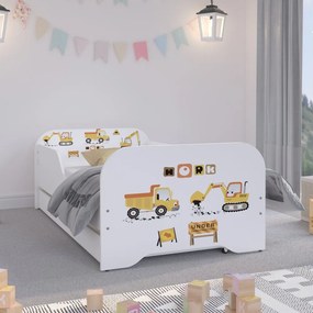 Pătuţ pentru micii constructori 160 x 80 cm