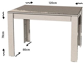 Masa Dining Single 120 - Oak