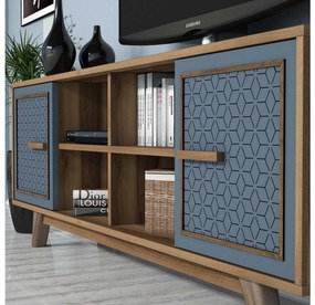 Mobilier living Aysha (Nuc + albastru). 1089198