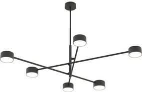 Lustră pe cablu NATSU 6xGX53/12W/230V negru