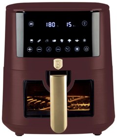 Friteuza cu aer cald, airfryer 8 L, fereastra vizibila Leonardo Collection Berlinger Haus BH 9606, cos mare