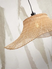 Lustra suspendata din bambus Ibiza L 65cm, natur