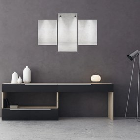 Tablou - Perete de beton cu lumini (90x60 cm)