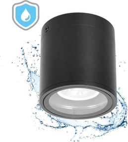 Spot de exterior 1xGU10/35W/230V IP54 rotund pătrat