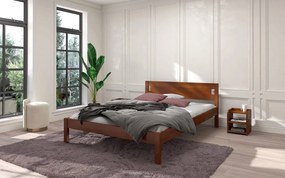 Pat lemn masiv Axel Fag Personalizabil - 120x200, Natur