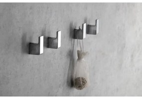 SET 2x cârlig de perete Gedy PIRENEI crom lucios