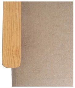 Fotoliu bej cu tapițerie din chenille Vintage – Casa Selección