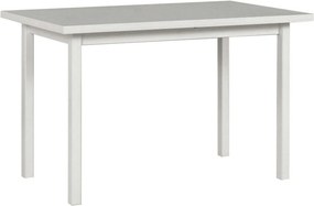 Masa extensibila MAX 10, alb, lemn de fag/PAL, 120/160x70x75 cm