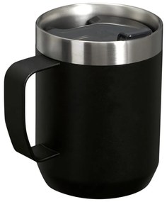 Cană termos neagră din oțel inoxidabil 230 ml Stay-Hot Camp Mug Black – Stanley