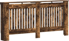 vidaXL Capac pentru radiator Stejar fumuriu 172 x 19 x 81,5 cm