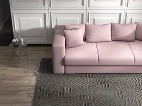 Canapea extensibilă dumonde cu ladă de depozitare si sezut confortabil din spuma high-density, Gloria Enjoy Flamingo 240x100 cm