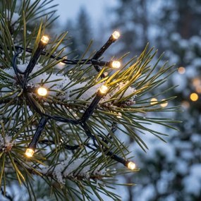 BRILAGI - Ghirlandă LED exterioară de Crăciun, 400 LED, 13 m, IP44, alb cald