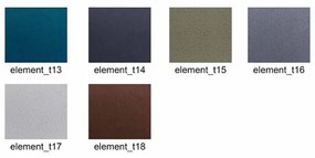 Coltar extensibil forma U verde olive Bruno