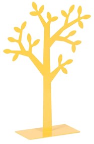 Suport bijuterii copac galben VOX, 15x6x20