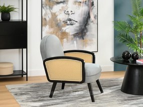 Fotoliu Will (gri + negru). 1110478
