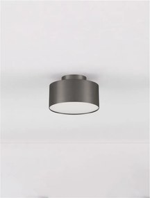 Spot LED aplicat diametru 14cm OZEN nickel negru, NVL-9695173
