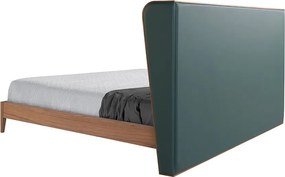 Pat dublu design LUX Dark green 180x200cm