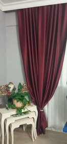 Perdea  Blackout opaca bordo,150x260 cm,50023