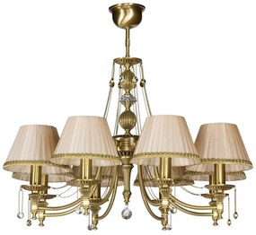 Candelabru 8 brate realizat manual Nico